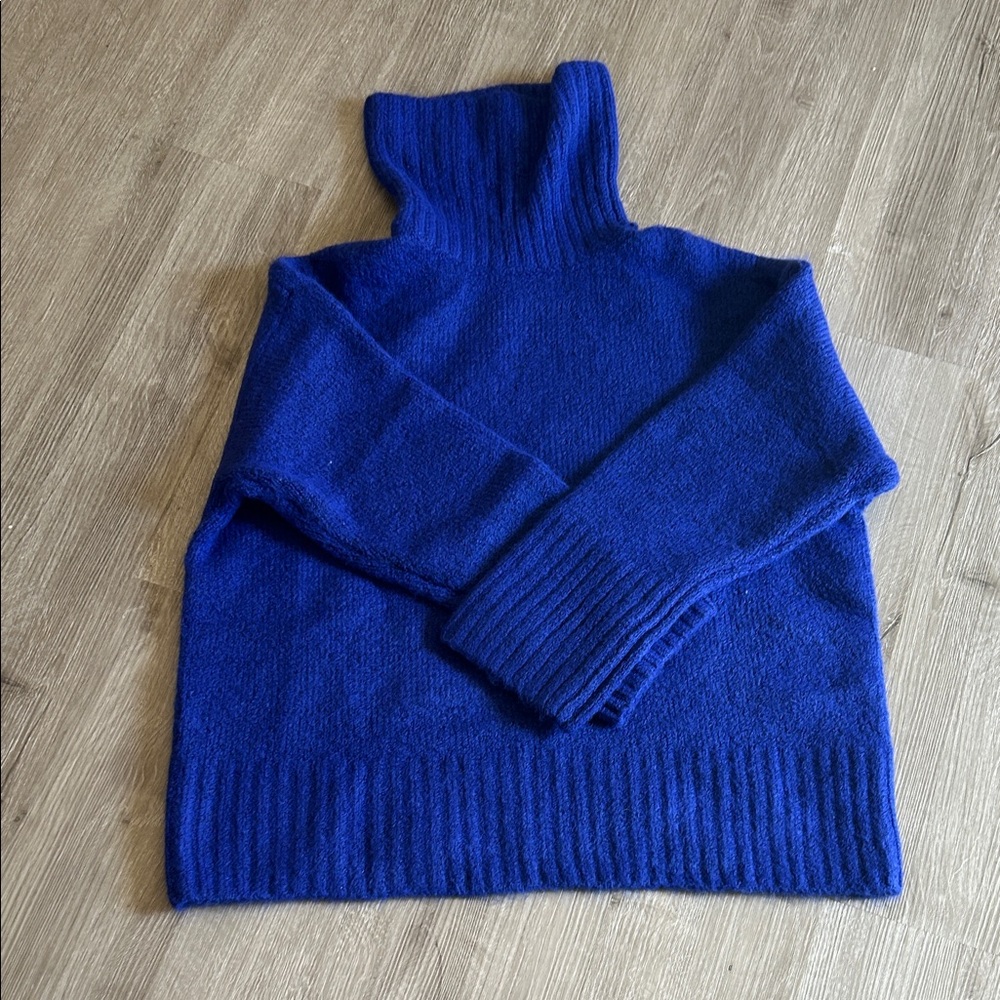 GB girls Blue Turtleneck Sweater